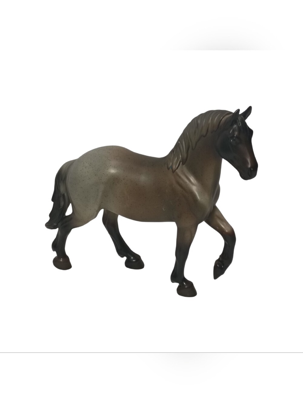 Breyer Freedom Series Blue Roan Brabant Model Horse #1052 Draft Mold 1:12